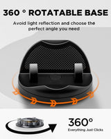 Universal 360 Degree Car Mobile Holder for Dashboard Non-Slip Silicone