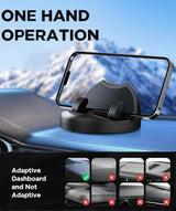 Universal 360 Degree Car Mobile Holder for Dashboard Non-Slip Silicone