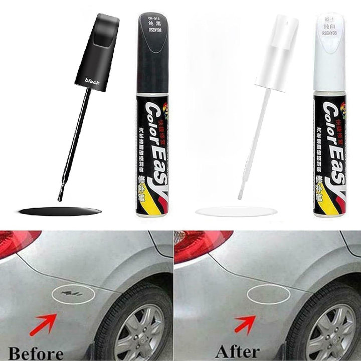 Car Scratch Remover Touch Up Paint Pen Automotive Car Paint Pen 2 In 1 Car Paint Scratch Repair for Deep Scratches Special-Purpose Car Paint (pack of 2)