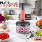 Push Chopper 650ml Manual Vegetable Chopper thumbnail 2