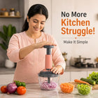 Push Chopper 650ml Manual Vegetable Chopper thumbnail 5