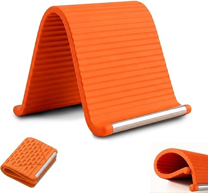 Flexible Silicone Phone Stand with Aluminum Core