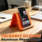 Flexible Silicone Phone Stand with Aluminum Core