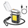 Waterproof LED Flashlight Lighter Pack Of 1