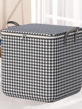 New 100 ltr Foldable Cloth Storage Bag With Zipper & Reinforced Handle pack of 1