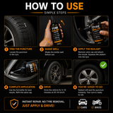 Tyre Sealant Liquid 100ML EACH PACK OF 2