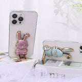 Foldable Rabbit Phone Stand pack of 1 (random color)