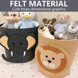 Foldable Toy Storage Bin pack of 1 (assorted design)