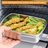 1200ml Stainless Steel Food Storage Containers