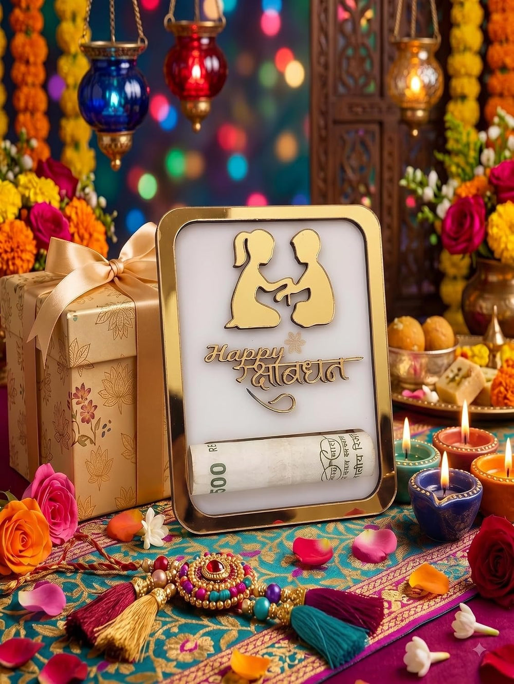 Premium Acrylic Money Holder Gift Card