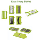 13 IN 1 CHOPPER, Fruits & Vegetable Cutters, Grater Peeler Chipser (RANDOM COLOR) thumbnail 4