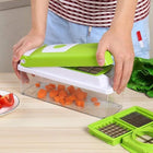13 IN 1 CHOPPER, Fruits & Vegetable Cutters, Grater Peeler Chipser (RANDOM COLOR) thumbnail 5