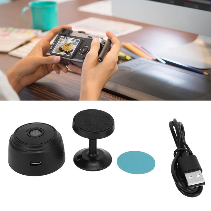 WiFi Cameras with Magnetic Back Cover, Covert Baby Nanny Cam with Phone App,Tiny Smart Camera for Indoor Outdoor (Copy)