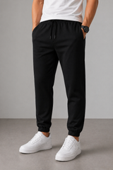 Sky Blue & Black Track Pant Pack of 2